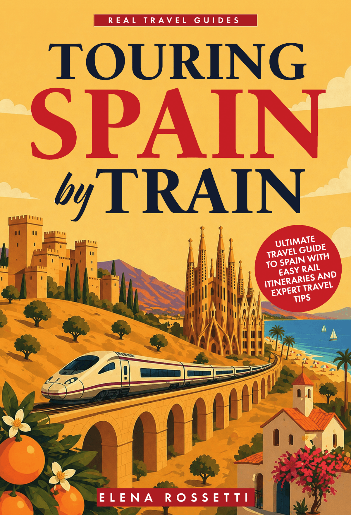 Touring Spain by Train book cover