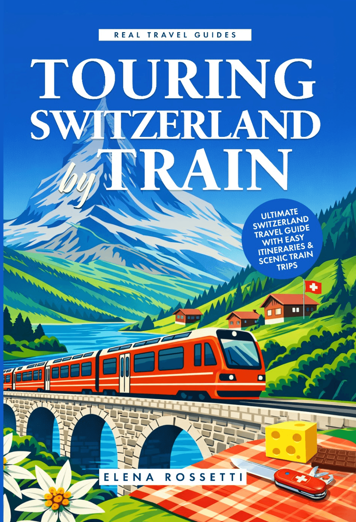 Touring Switzerland by Train book cover