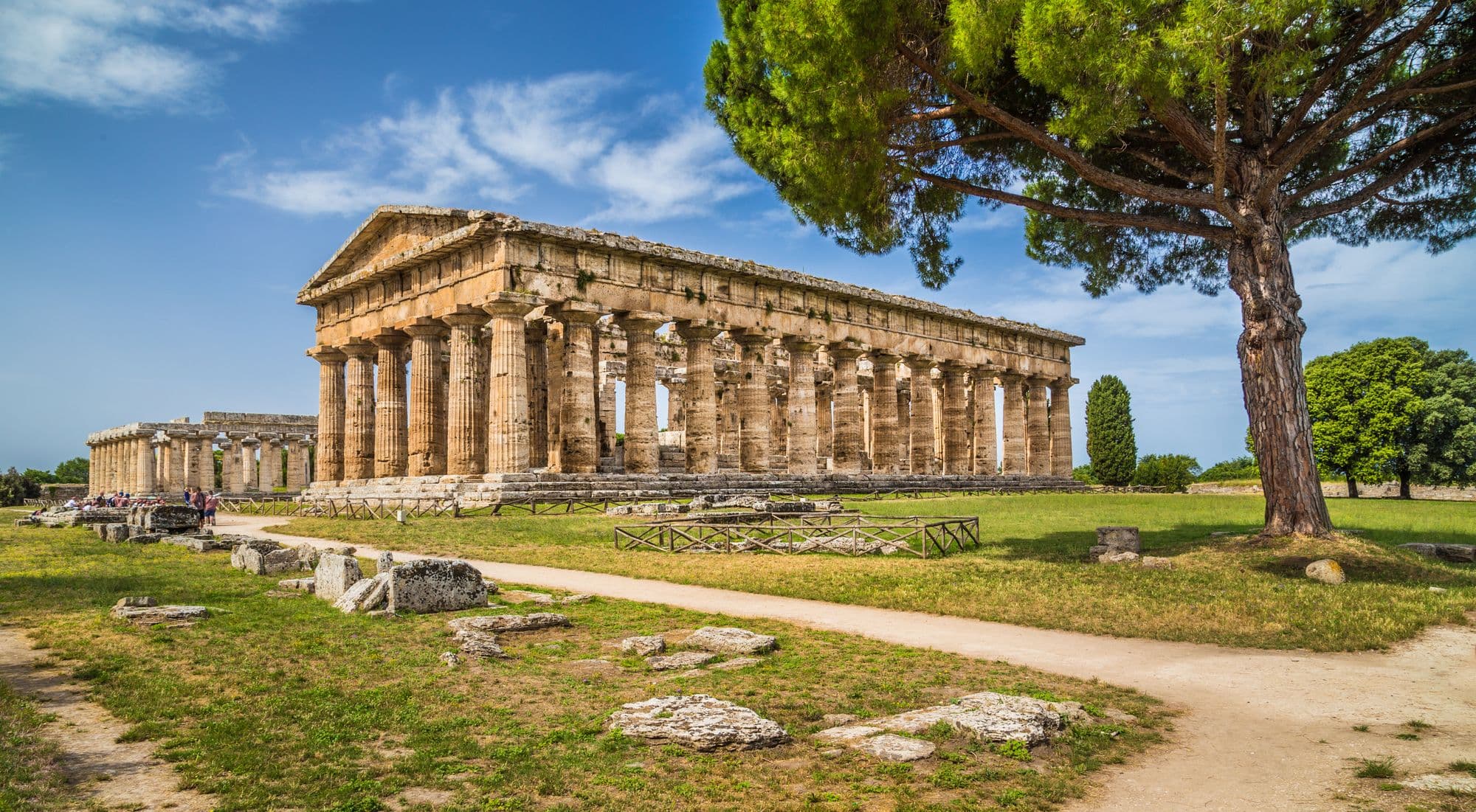Paestum Day Trip: Ancient Greek Temples & Mozzarella Farms by Train from Salerno