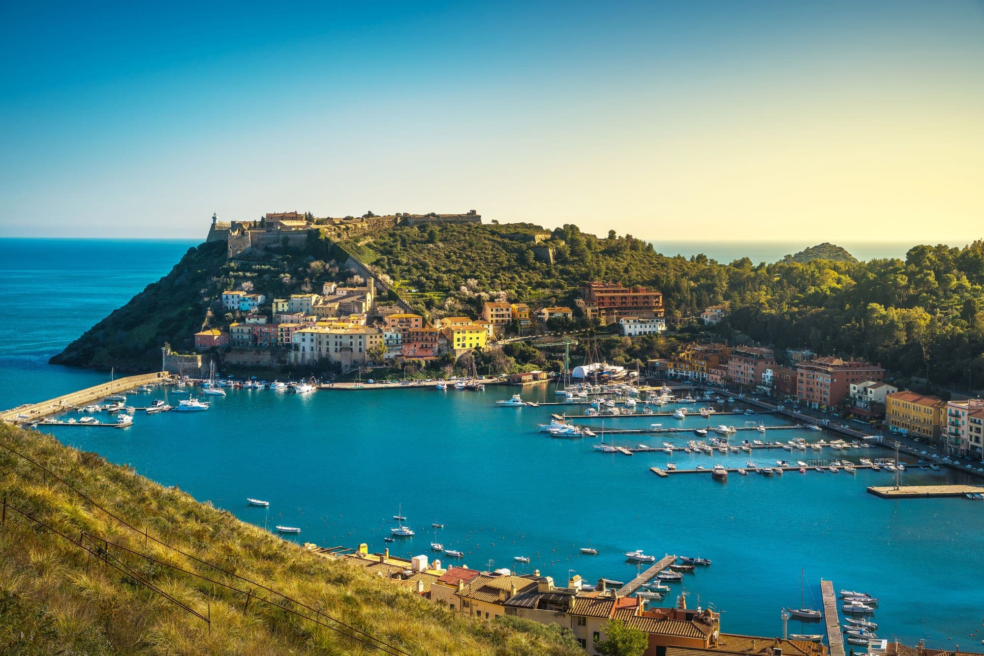 Porto Ercole Weekend Getaway: Beaches & Forts from Rome by Train
